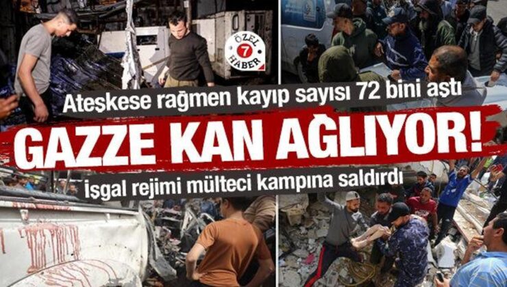 Ateşkesi hiçe sayan Gazze kasabı katliamlara devam ediyor! Acı bilanço 72 bini geçti