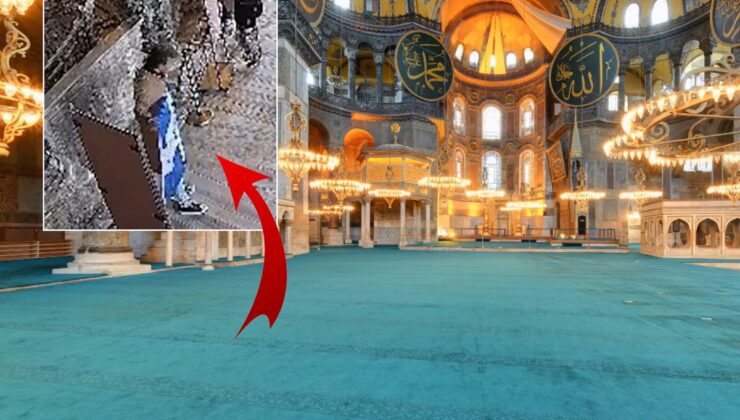 Ayasofya’da alçak provokasyon! Polis iki Yunan’ı hemen yakaladı