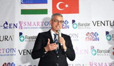 Bakan Memişoğlu Özbekistan’da Türk Yatırımı Tıbbi Laboratuvarın açılışını yaptı