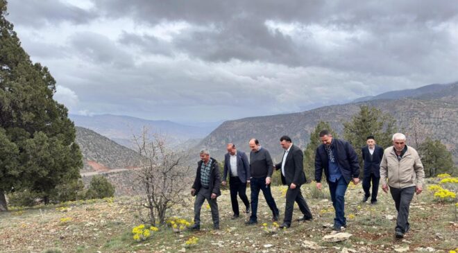 Başkan Altay yaylalarda ve barajlarda inceleme yaptı