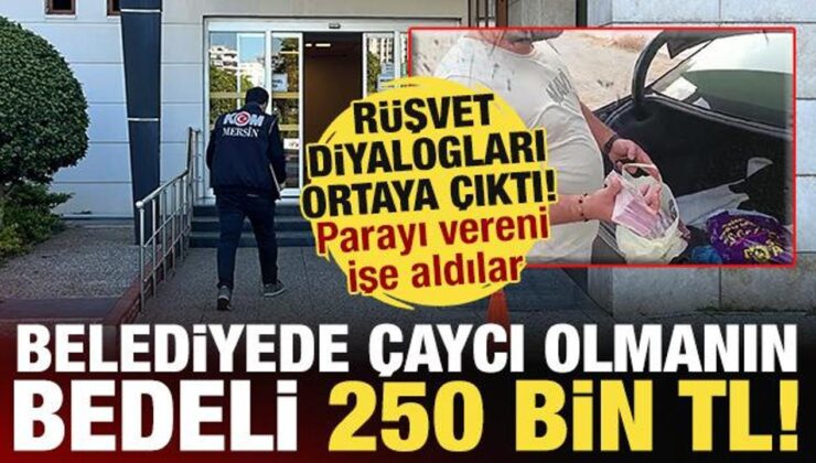 Belediyede skandal: Çaycı olmak için 250 bin TL rüşvet! Diyaloglar ortaya çıktı!