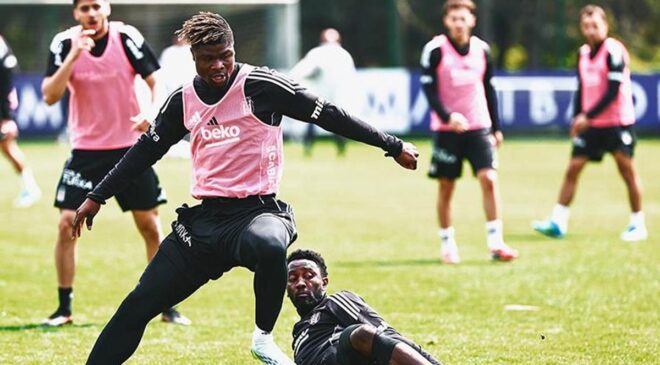 Beşiktaş, Alanyaspor maçı hazırlıklarını sürdürdü