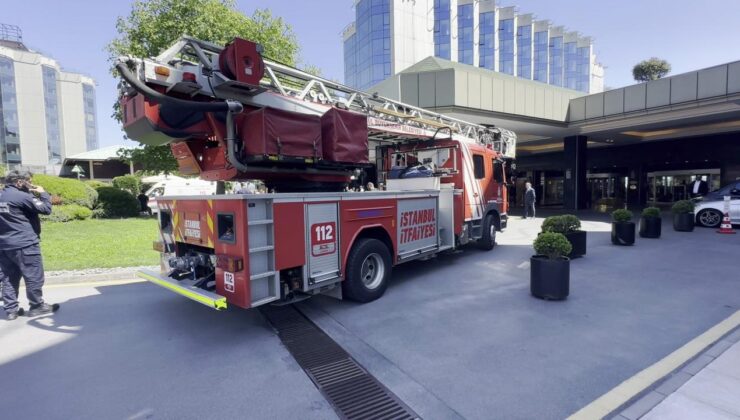 Beşiktaş’taki lüks otelde yangın paniği: Vatandaşlar tahliye edildi