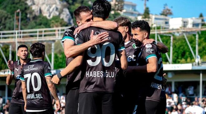 Bodrum FK’da play-off sevinci