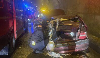 Bolu Dağı Tüneli’nde korkutan kaza: Çok sayıda yaralı var!
