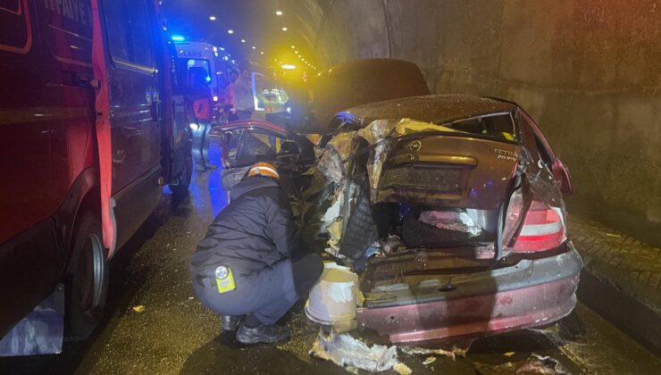 Bolu Dağı Tüneli’nde korkutan kaza: Çok sayıda yaralı var!