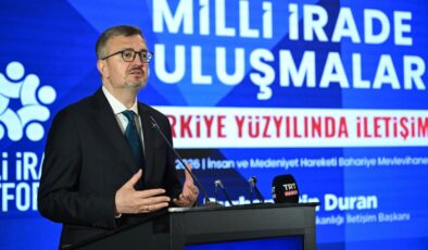 Burhanettin Duran uyardı: Bir meydan okumanın karşısındayız, acil tedbir alınması lazım