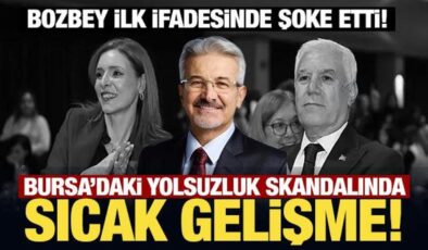 Bursa’daki yolsuzluk skandalında sıcak gelişme! Şoke eden suçlama