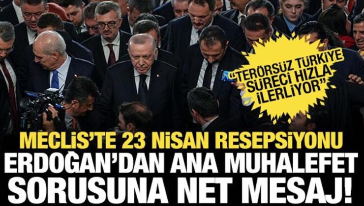 Cumhurbaşkanı Erdoğan: Ana muhalefet partisi ile tabii görüşeceğiz