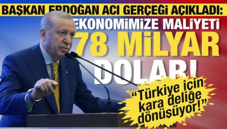 Cumhurbaşkanı Erdoğan: Bağımlılığın ekonomimize yıllık maliyeti 78 milyar dolar