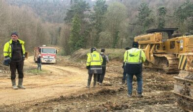 Düzce’den acı haber! Göçükte mahsur kalan bir işçi hayatını kaybetti