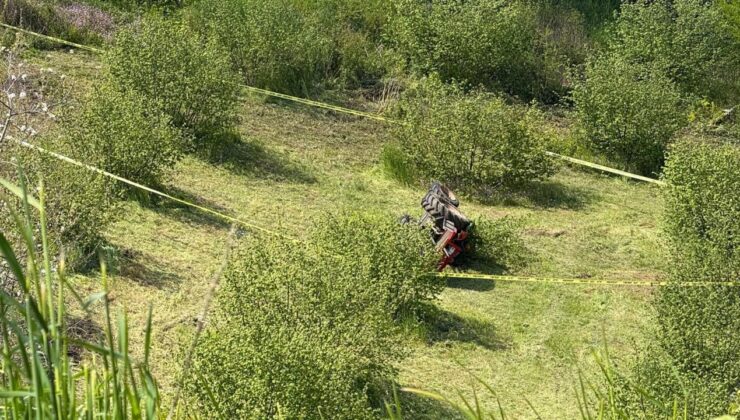 Emekli polisin kahreden ölümü: Kullandığı traktör sonu oldu!