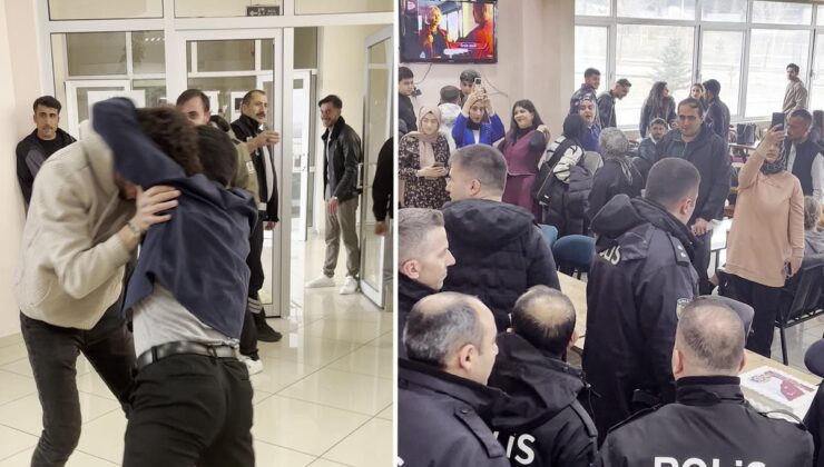 Erzurum’da polisi kavga var diye çağırdılar, gerçek çok başka çıktı