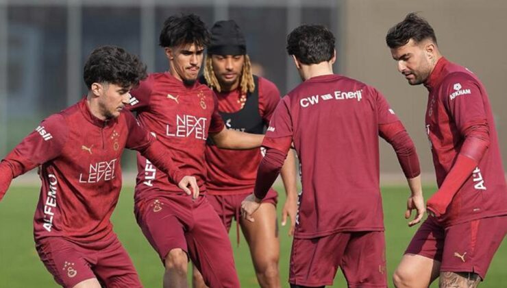 Galatasaray’da Gençlerbirliği maçı hazırlıkları tamamlandı