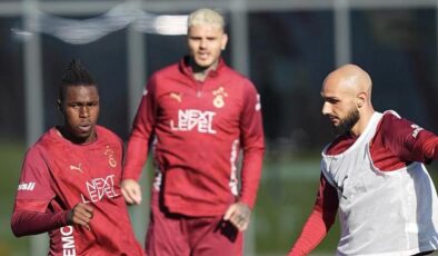 Galatasaray’da Samsunspor mesaisi başladı!