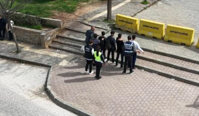 Gaziantep’te okul çevrelerinde dron destekli sıkı denetim