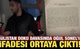 Gülistan Doku davasında oğul Sonel’in ifadesi ortaya çıktı!