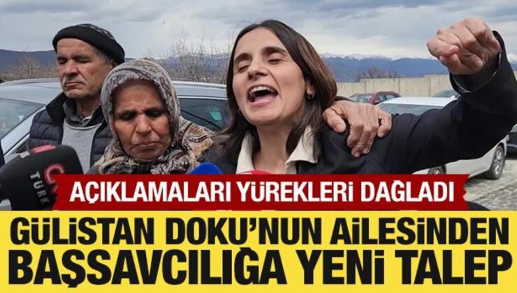 Gülistan Doku’nun ailesi Tuncay Sonel’in eşi için dilekçe verdi
