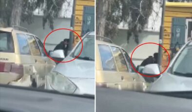 Güpegündüz yaptıklarına bakın: "Başımıza taş yağacak" dedirten görüntü