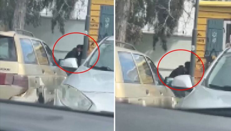 Güpegündüz yaptıklarına bakın: "Başımıza taş yağacak" dedirten görüntü