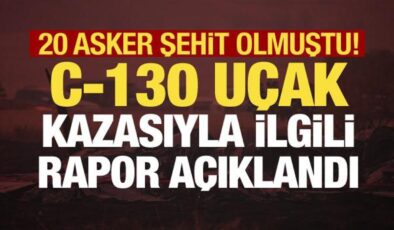 Gürcistan’da düşen C-130 uçağıyla ilgili sıcak gelişme: Patlayıcı izi yok!