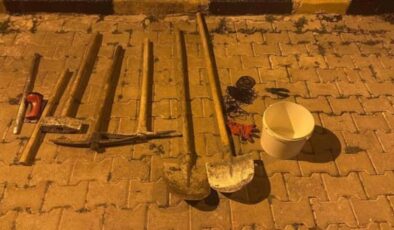 Harran’da kaçak kazıya suçüstü: 5 gözaltı