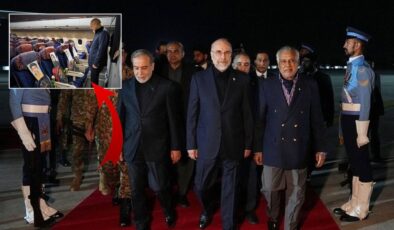 İran İslamabad’a böyle gitti! Müzakereler öncesi çarpıcı kare