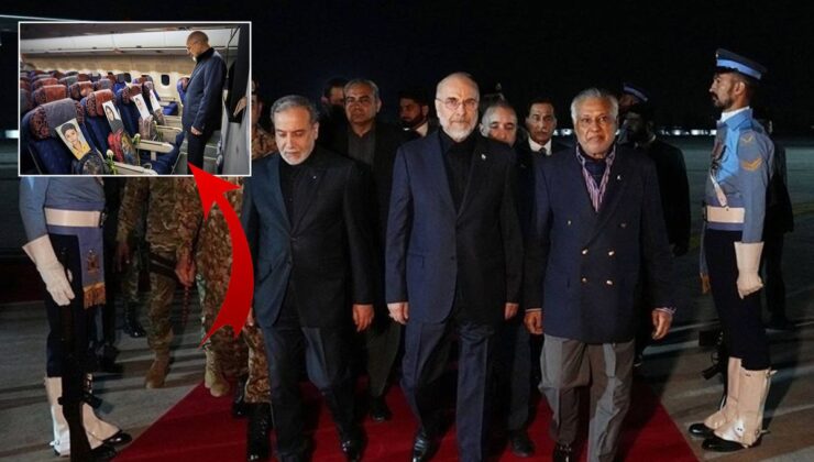 İran İslamabad’a böyle gitti! Müzakereler öncesi çarpıcı kare