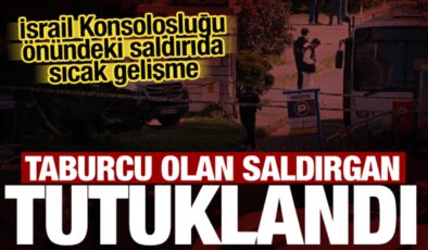 İsrail başkonsolosluğu önünde polislere saldıran Ahmet İmrak tutuklandı