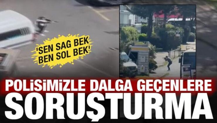 İsrail Konsolosluğu önündeki çatışmada polisle dalga geçenlere soruşturma