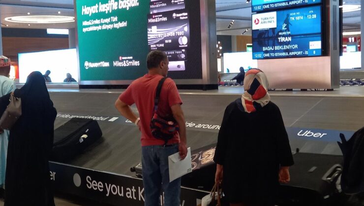 İstanbul Havalimanı’nda İran uçuşları yeniden başladı