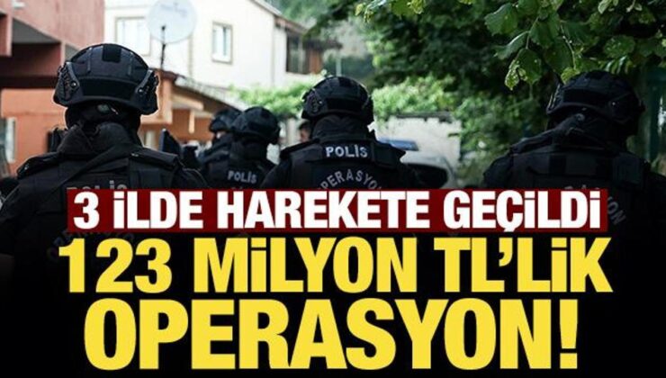 İstanbul merkezli 3 ilde eş zamanlı operasyon! 11 şüpheli yakalandı