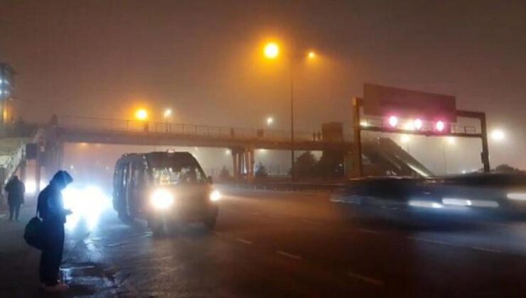 İstanbul’da sis etkili oldu