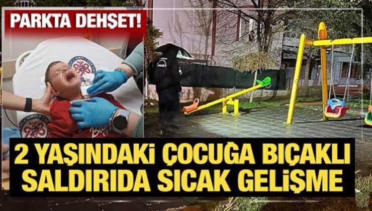 İzmir’de parkta 2 yaşındaki çocuğa bıçakla saldıran şüpheli tutuklandı