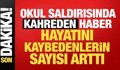 Kahramanmaraş’ta okulda silahlı saldırı: 10 ölü, 12 yaralı! Saldırgan 5 silahla gelmiş