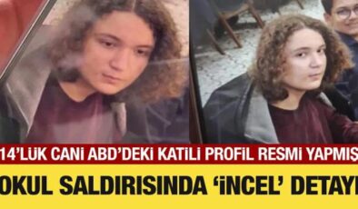 Kahramanmaraş’taki okul saldırısında ‘incel’ detayı: ABD’deki katili profil resmi yapmış