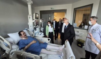 Kılıçdaroğlu, İbrahim Tatlıses’i hastanede ziyaret etti