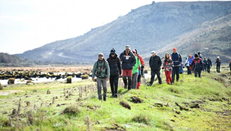 Konya Büyükşehir, Keykubad Yolu’nda baharın coşkusunu doğaseverlerle buluşturdu
