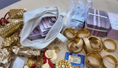 Konya’da şafak operasyonu! Evden servet çıktı