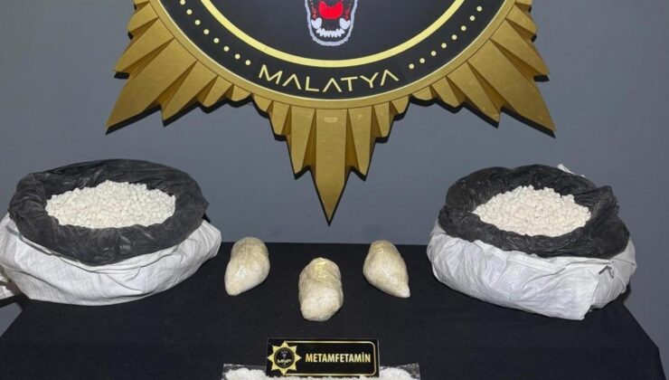 Malatya’da şeker çuvallarına uyuşturucu darbesi: Kilolarca zehir ele geçirildi!