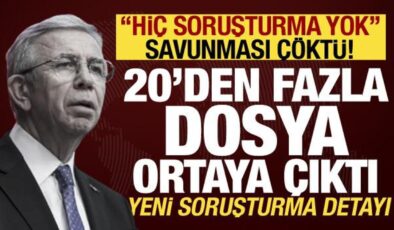 Mansur Yavaş “Hakkımda soruşturma yok” dedi… 20’ye yakın dosya ortaya çıktı!