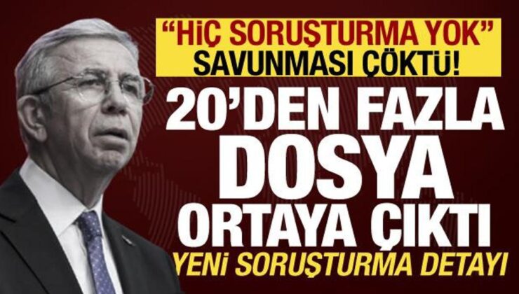 Mansur Yavaş “Hakkımda soruşturma yok” dedi… 20’ye yakın dosya ortaya çıktı!