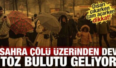 Meteoroloji il il uyardı: Şiddetli yağış, kar ve toz taşınımı kapıda!