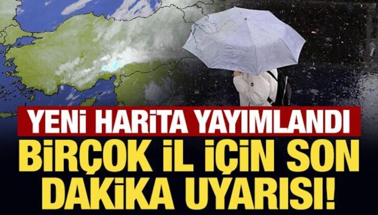 Meteoroloji’den birçok il için son dakika uyarısı!