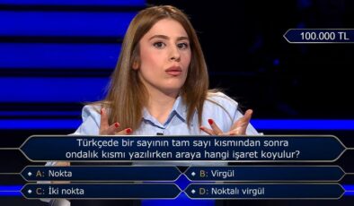 Milyoner’de edebiyat mezununu terleten dil bilgisi sorusu! Son jokerini kullandı