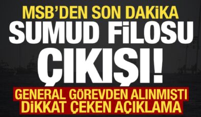 MSB’den son dakika ‘Sumud Filosu’ açıklaması! General neden görevden alındı?