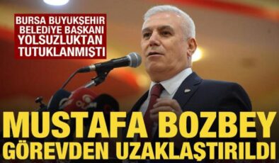 Mustafa Bozbey görevden uzaklaştırıldı