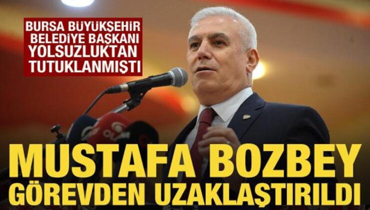 Mustafa Bozbey görevden uzaklaştırıldı