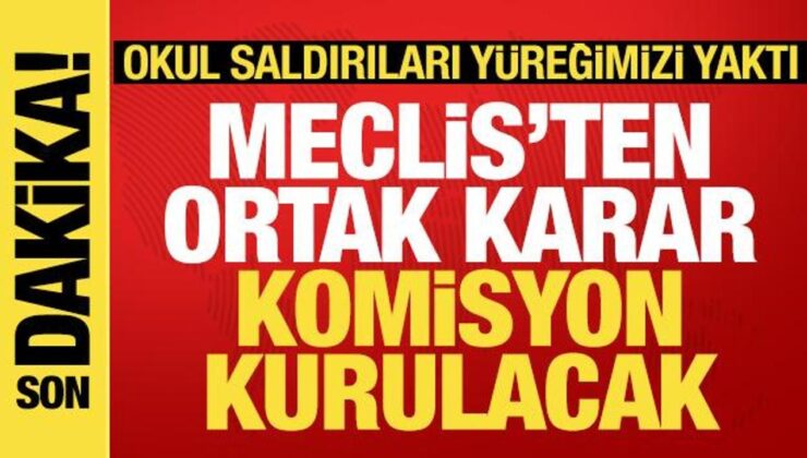 Okul saldırılarına ilişkin Meclis’te araştırma komisyonu kurulacak