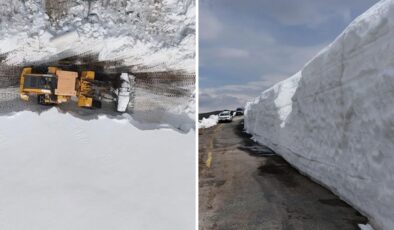 Ordu’da nisan sonunda 4 metre kar